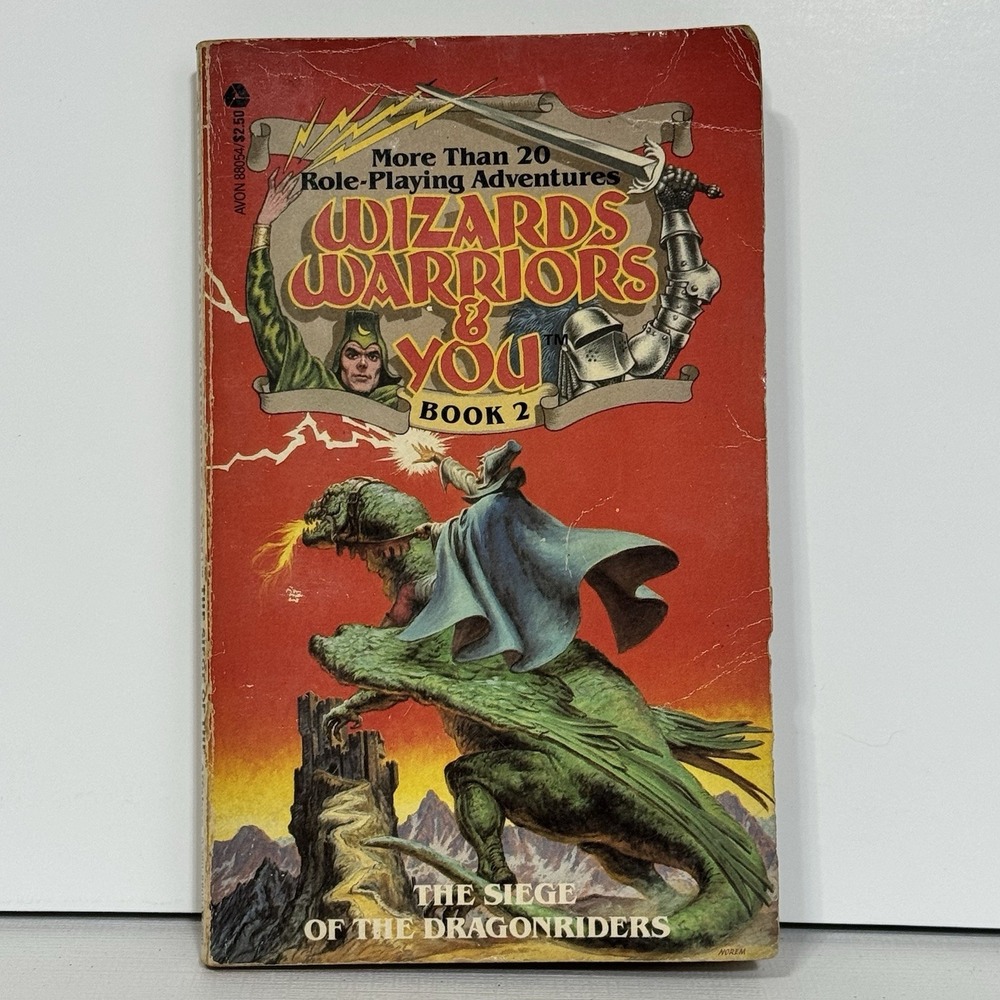 Wizards Warriors & You, Book 2: The Siege of the Dragonriders (Paperback, 1984)